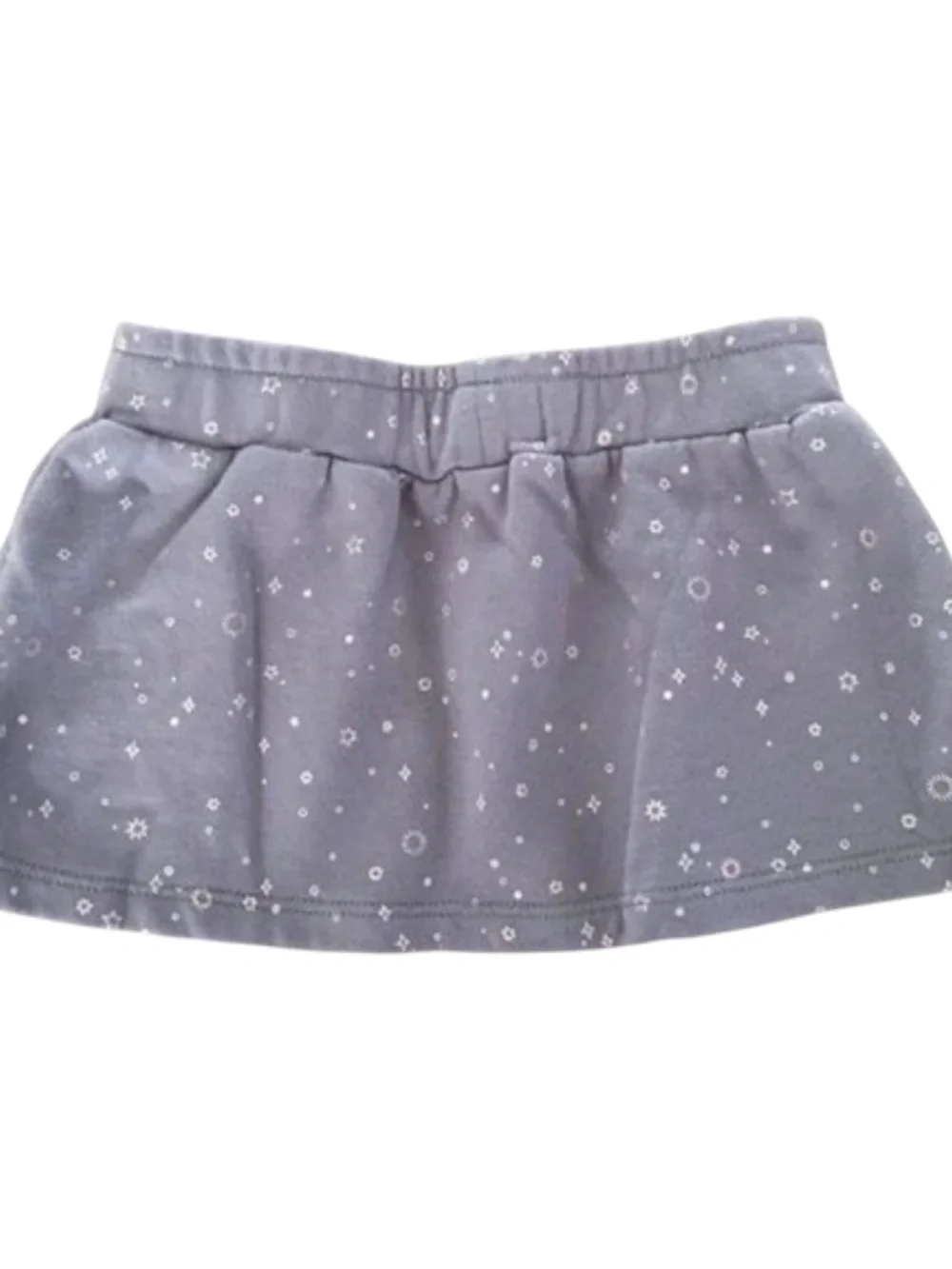 Peek Toddler Girls Star Print Skirt Purple/Gray Size 2T